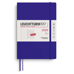 Kalender Weekly Planner & Notebook 2026 A5 Soft Cover Ink in de groep Papier & Blokken / Kalenders en agenda's / 12 maanden agenda's bij Voorcrea (136248) Kalender Weekly Planner & Notebook 2026 A5 Soft Cover Ink in de groep Papier & Blokken / Kalenders en agenda's / 12 maanden agenda's bij Voorcrea (136248)