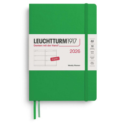 Kalender Weekly Planner 2026 A5 Spring Leaf in de groep Papier & Blokken / Kalenders en agenda's / 12 maanden agenda's bij Voorcrea (136255)