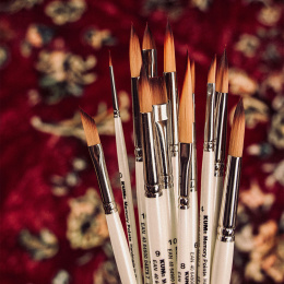 Penseel Memory Point Rond Maat 000 in de groep Kunstenaarsmateriaal / Penselen / Synthetische penselen bij Voorcrea (136276)