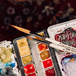 Penseel Memory Point Rond Maat 000 in de groep Kunstenaarsmateriaal / Penselen / Synthetische penselen bij Voorcrea (136276)