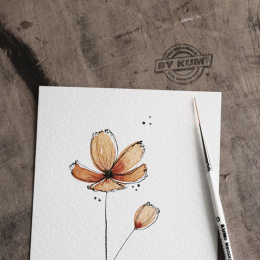 Penseel Memory Point Liner Maat 2 in de groep Kunstenaarsmateriaal / Penselen / Synthetische penselen bij Voorcrea (136278)