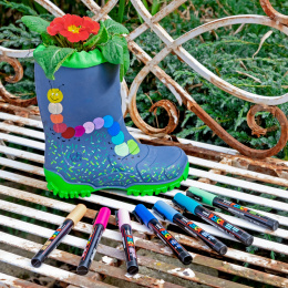 Posca Marker 40-set Rubbercase in de groep Pennen / Kunstenaarspotloden en -stiften / Acrylmarkers bij Voorcrea (136282) Posca Marker 40-set Rubbercase in de groep Pennen / Kunstenaarspotloden en -stiften / Acrylmarkers bij Voorcrea (136282)