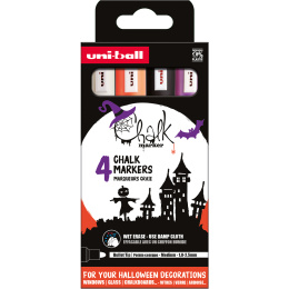 Chalk Marker PWE-5M Halloween 4-set in de groep Pennen / Labelen en kantoor / Markers bij Voorcrea (136283)
