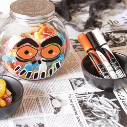 Chalk Marker PWE-5M Halloween 4-set in de groep Pennen / Labelen en kantoor / Markers bij Voorcrea (136283)