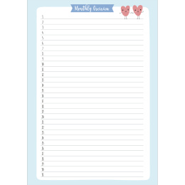 My Kawaii Journal in de groep Creëren & Hobby / Techniken / Bullet journaling bij Voorcrea (136289)