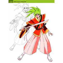 Mega Manga Characters in de groep Creëren & Hobby / Boeken / Instructieboeken bij Voorcrea (136309)