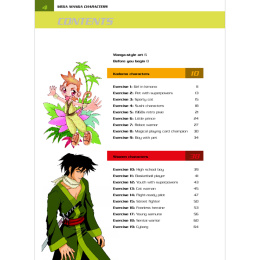 Mega Manga Characters in de groep Creëren & Hobby / Boeken / Instructieboeken bij Voorcrea (136309)