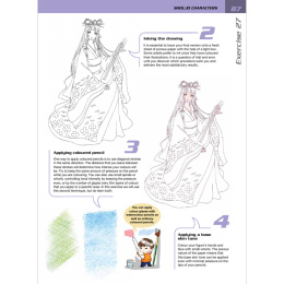 Mega Manga Characters in de groep Creëren & Hobby / Boeken / Instructieboeken bij Voorcrea (136309)