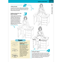 Mega Manga Characters in de groep Creëren & Hobby / Boeken / Instructieboeken bij Voorcrea (136309)