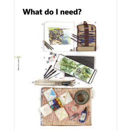 Sketching Outdoors in de groep Creëren & Hobby / Boeken / Inspiratieboeken bij Voorcrea (136312)