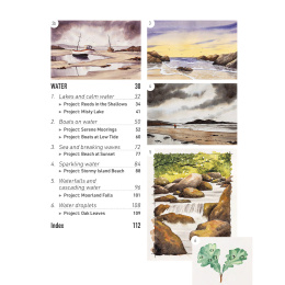 The Easy Guide to Painting Water in Watercolour in de groep Creëren & Hobby / Boeken / Instructieboeken bij Voorcrea (136317)