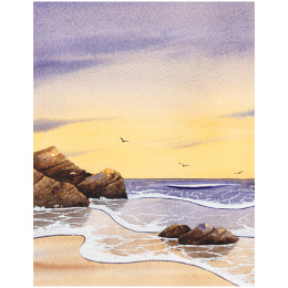 The Easy Guide to Painting Water in Watercolour in de groep Creëren & Hobby / Boeken / Instructieboeken bij Voorcrea (136317)