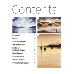 The Easy Guide to Painting Water in Watercolour in de groep Creëren & Hobby / Boeken / Instructieboeken bij Voorcrea (136317)