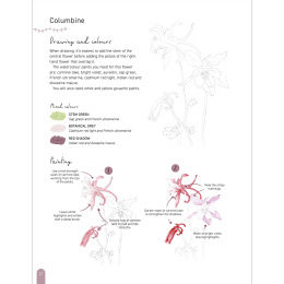 Paint 50: Watercolour Flowers in de groep Creëren & Hobby / Boeken / Instructieboeken bij Voorcrea (136318)