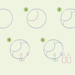 Draw 30: Kawaii in de groep Creëren & Hobby / Boeken / Instructieboeken bij Voorcrea (136323)