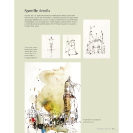 Line & Wash in the Urban Landscape in de groep Creëren & Hobby / Boeken / Inspiratieboeken bij Voorcrea (136325)