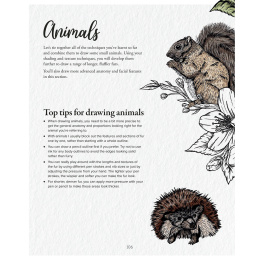 The Kew Book of Drawing Flora and Fauna in de groep Creëren & Hobby / Boeken / Instructieboeken bij Voorcrea (136328)