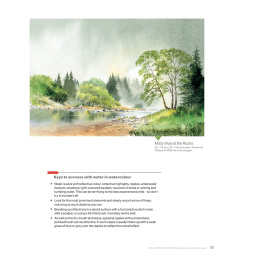 Watercolour and Beyond in de groep Creëren & Hobby / Boeken / Instructieboeken bij Voorcrea (136333)