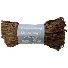Natuurlijke raffia bal 50g in de groep Creëren & Hobby / Feestdagen en seizoenen / Inpakken bij Voorcrea (136393_r)