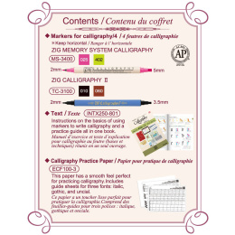 Kalligrafie startersset in de groep Creëren & Hobby / Kalligrafie / Kalligrafiepennen bij Voorcrea (136423)