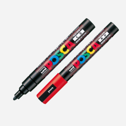 Posca PC-5M 15-set in de groep Pennen / Kunstenaarspotloden en -stiften / Acrylmarkers bij Voorcrea (136464)