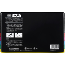 Posca PC-8K Standard tones 8-set in de groep Pennen / Kunstenaarspotloden en -stiften / Acrylmarkers bij Voorcrea (136468)