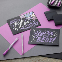 Gelly Roll Click Metallic 10-pack in de groep Pennen / Schrijven / Gelpennen bij Voorcrea (136605)