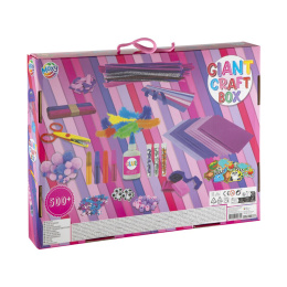 Giant Craft Box Pink in de groep Kids / Leuk en leerzaam / Knutseldozen bij Voorcrea (136608)
