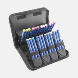 Marker Wallet 24 Pennen in de groep Pennen / Kunstenaarspotloden en -stiften / Illustratiemarkers bij Voorcrea (136611)