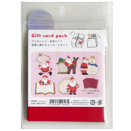 Kerstkaarten + enveloppen 5-pack #2 in de groep Creëren & Hobby / Feestdagen en seizoenen / Kaarten en enveloppen bij Voorcrea (136615)