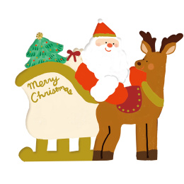 Kerstkaarten + enveloppen 5-pack #2 in de groep Creëren & Hobby / Feestdagen en seizoenen / Kaarten en enveloppen bij Voorcrea (136615)