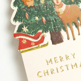 Popup-kerstkaart Mini #1 in de groep Creëren & Hobby / Feestdagen en seizoenen / Kaarten en enveloppen bij Voorcrea (136618)