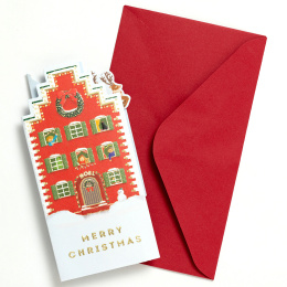 Popup-kerstkaart Mini #2 in de groep Creëren & Hobby / Feestdagen en seizoenen / Kaarten en enveloppen bij Voorcrea (136619)