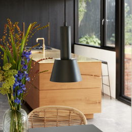 Mono Hanglamp Zwart in de groep Creëren & Hobby / Hobbytoebehoren / Verlichting bij Voorcrea (136670)