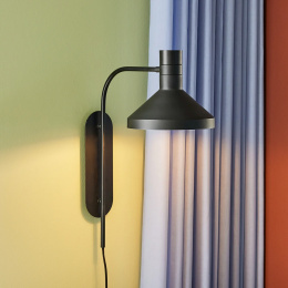 Studio Wandlamp Zwart in de groep Creëren & Hobby / Hobbytoebehoren / Verlichting bij Voorcrea (136672)