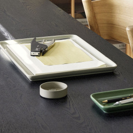 Bureau-opberger District Rond Lichtgrijs in de groep Creëren & Hobby / Organiseren / Thuiskantoor bij Voorcrea (136677)