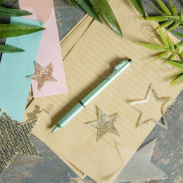 Gelpen Jetstream Edge 0,38 mm Mint Green in de groep Pennen / Schrijven / Gelpennen bij Voorcrea (136684)