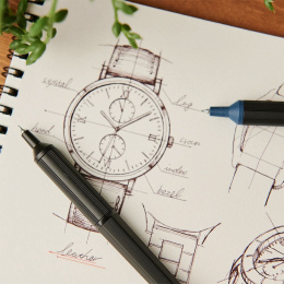 Gelpen Jetstream Edge 0,38 mm Black Red in de groep Pennen / Schrijven / Gelpennen bij Voorcrea (136686)