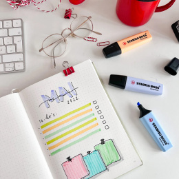 BOSS Original Pastel 4-pack Set 2 in de groep Pennen / Labelen en kantoor / Markeerstiften bij Voorcrea (136800)