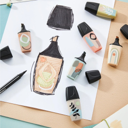 BOSS Mini Nature vibes 3-pack in de groep Pennen / Labelen en kantoor / Markeerstiften bij Voorcrea (136802)