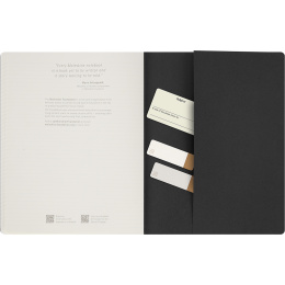 Student Cahier XXL Black in de groep Papier & Blokken / Schrijven en noteren / Notitieboeken bij Voorcrea (136803_r)