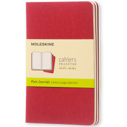 Cahier Notebook Pocket Red Ongelinieerd in de groep Papier & Blokken / Schrijven en noteren / Notitieboeken bij Voorcrea (136811)