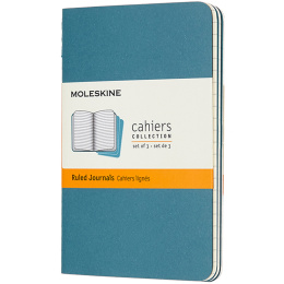 Cahier Notebook Pocket Brisk Blue Gelijnd in de groep Papier & Blokken / Schrijven en noteren / Notitieboeken bij Voorcrea (136815)