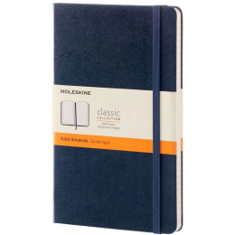 Classic Hard Cover Notebook Large Blue in de groep Papier & Blokken / Schrijven en noteren / Notitieboeken bij Voorcrea (136821_r)