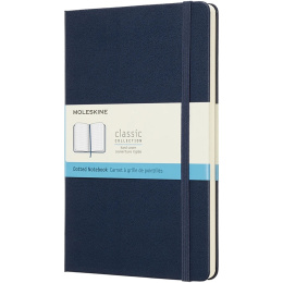 Classic Hard Cover Notebook Large Blue in de groep Papier & Blokken / Schrijven en noteren / Notitieboeken bij Voorcrea (136821_r)