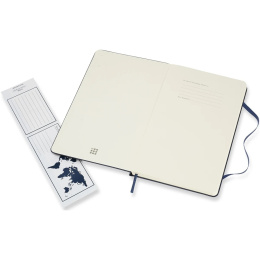 Classic Hard Cover Notebook Large Blue in de groep Papier & Blokken / Schrijven en noteren / Notitieboeken bij Voorcrea (136821_r)