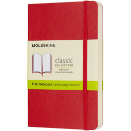 Classic Soft Cover Notebook Pocket Red in de groep Papier & Blokken / Schrijven en noteren / Notitieboeken bij Voorcrea (136829_r)