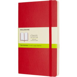 Classic Soft Cover Notebook Large Red in de groep Papier & Blokken / Schrijven en noteren / Notitieboeken bij Voorcrea (136830_r)