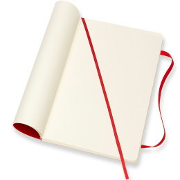 Classic Soft Cover Notebook Large Red in de groep Papier & Blokken / Schrijven en noteren / Notitieboeken bij Voorcrea (136830_r)