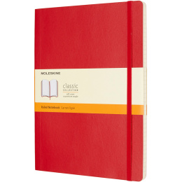 Classic Soft Cover Notebook XL Red in de groep Papier & Blokken / Schrijven en noteren / Notitieboeken bij Voorcrea (136831_r)